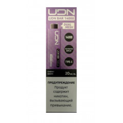 Электронная сигарета UDN BAR 14000 Вишня Виноград